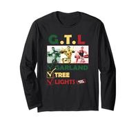 Jersey Shore Christmas G.T.L. Garland Tree Lights Funny TV Maglia a Manica