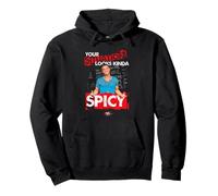 Jersey Shore Your Situation Looks Kinda Spicy Felpa con Cappuccio