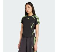 Adidas Originals Teamgeist Adicolor Slim Jersey Short Sleeve T-shirt Nero S Donna