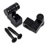 Jersvimc 2 pz Chitarra Roller String Tree, Nero String Tree Retainer Telecaster String Guide Bass String Fertainer Vite per Tele Start