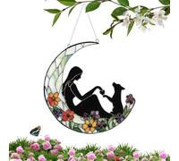Jeruytgh Acchiappaluce,Puzzle 2D Colorato per Decorazione Casa | Pendente Puzzle Creatore Di Arcobaleni Da Finestra,Adatto a Esterno Interno Muro Porta Donne Moglie Sorelle Zie Amiche