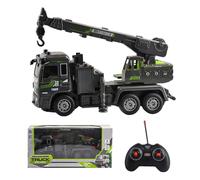Jeruytgh Autocarro con cassone ribaltabile | Mini carrello elevatore davvero fantastico - Veicolo a motore, carrello elevatore RC, giocattoli da costruzione 4WD, bulldozer elettrico telecomandato,