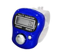 Jeruytgh Contatore clicker, Design Compatto, X1, Anello contatore clicker, ticchettio elettronico Portatile, Facile Presa, per Merci, Allenamento, Uncinetto, Eventi, Scuola, Sport, Nuoto