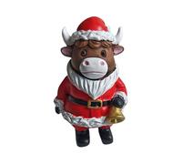 Jeruytgh Decor In 'Highland, Simple Design Simbolismo, 10x7x6cm, Figurina Mucche Festive, Arredamento Del Bestiame Highland, Miglioramento Delle Scene, Per Il Frittatore Del Centrotavola