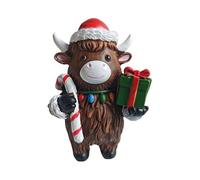 Jeruytgh Decor In 'Highland, Simple Design Simbolismo, 10x7x6cm, Figurina Mucche Festive, Arredamento Del Bestiame Highland, Miglioramento Delle Scene, Per Il Frittatore Del Centrotavola