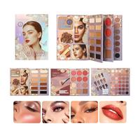 Jeruytgh Palette per Ombretti | Durevole E Altamente Pigmentato | Libro di Palette Compatto per Viaggio - Per Tutti i Giorni Trasferte Appuntamenti e Scena