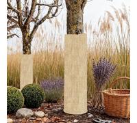 Jeruytgh Teli di Protezione dal per Piante da Esterno, Tessuto Traspirante Anti, Copertura in Tela di Iuta Naturale per Piante, per Albero da Frutto, Cespuglio di Bacche, Rosa, Arbusto, Clima Freddo