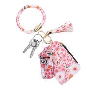 Jeruytgh Thin Card Case | Floral Wallet | Compact Card Holder Wallet | Small Wallet | Lightweight Travel Wallet | Lightweight and Portable for Holds ID, Credit Cards, and Keys in Everyday Use