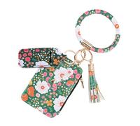 Jeruytgh Thin Card Case | Floral Wallet | Compact Card Holder Wallet | Small Wallet | Lightweight Travel Wallet | Lightweight and Portable for Holds ID, Credit Cards, and Keys in Everyday Use