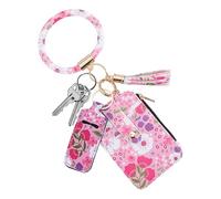 Jeruytgh Thin Card Case | Floral Wallet | Compact Card Holder Wallet | Small Wallet | Lightweight Travel Wallet | Lightweight and Portable for Holds ID, Credit Cards, and Keys in Everyday Use