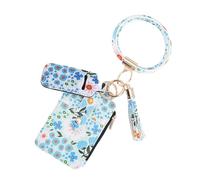 Jeruytgh Thin Card Case | Floral Wallet | Compact Card Holder Wallet | Small Wallet | Lightweight Travel Wallet | Lightweight and Portable for Holds ID, Credit Cards, and Keys in Everyday Use