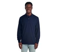 Jerzees 437ML JZ 437MLR SPOTSHLD LS SP Shrt J Navy M