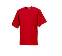 Jerzees, Classica t-shirt in cotone Classic Red Large