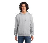 Jerzees Men's Black Adult Pullover Hooded Sweatshirt, Heather, Medium