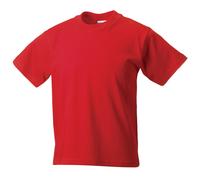 Jerzees Schoolgear - Maglietta 100% Cotone - Bambina (Confezione da 2) (BC4382)
