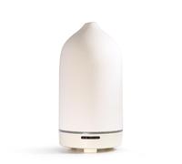 JESMAY Diffusore di aromi per oli essenziali, 120 ml, umidificatore di alta qualità, diffusore di oli essenziali in ceramica, senza BPA, per camera da letto, ufficio, spa (bianco)