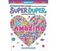 Jess Volinski Notebook Doodles Super Duper Coloring & Activity Book (Tascabile)