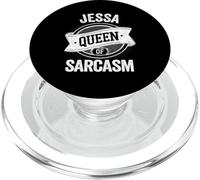 JESSA Cute Queen Of Sarcasm JESSA Name PopSockets PopGrip per MagSafe