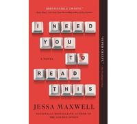 Jessa Maxwell I Need You to Read This (Tascabile)