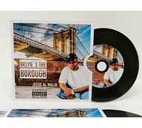 JESSE AL MALIK " BKLYN'S THE BOROUGH - PUNISH EM - INDUSTRY IS LOCKED " KIMIBRO DJ LESTRAIGHT CD CARTON SLEEVE