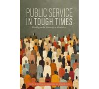 Jesse Hajer Public Service in Tough Times (Tascabile)