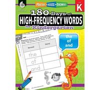 Jesse Hathaway Jessica Ha 180 Days™: High-Frequency Words for Kinder (Tascabile)