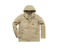 Jesse James Giacca Industry Parka estivo Beige M Marrone