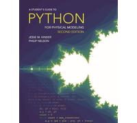 Jesse M. Kinder Philip A Student's Guide to Python for Physical Mo (Tascabile)