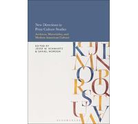 Jesse W. Schwartz New Directions in Print Culture Studies (Copertina rigida)