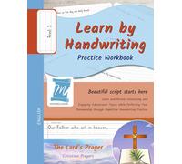 Jessica Cobo Vi Handwriting Practice Workbook - The Lord's Prayer - (Tascabile)