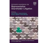 Jessica Erickso Research Handbook on Representative Sharehold (Copertina rigida)