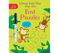 Jessica Greenwell Early Years Wipe-Clean First Puzzles (Tascabile)