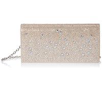 Jessica McClintock Chloe Sparkle Stones Evening Clutch, Champagne