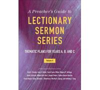 Jessica Miller K A Preacher's Guide to Lectionary Sermon Series, Vol (Tascabile)