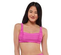 Jessica Simpson Costume da Bagno da Donna Mix & Match Solid Spring Separato (Parte Superiore e Inferiore), Fucsia, LG (Women's 14-16)