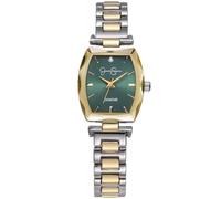 Jessica Simpson Diamond Collection - Orologio da donna classico, al quarzo, cinturino in metallo, quadrante in cristallo sfaccettato, elegante orologio da donna
