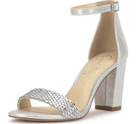 Jessica Simpson donna Sahino, Argento Shimmer Sand, 38.5 EU