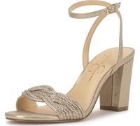 Jessica Simpson donna Sienea, Oro Chiaro Shimmer Sand, 35.5 EU