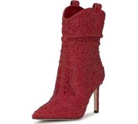 Jessica Simpson Evgena2, Stivali a metà Polpaccio Donna, Musa Rossa, 36 EU