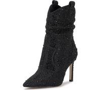 Jessica Simpson Evgena2, Stivali a metà Polpaccio Donna, Nero, 36 EU