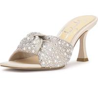 Jessica Simpson Evirra, Sandali con Tacco Donna, Avorio Morbido, 42 EU