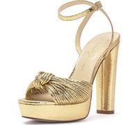 Jessica Simpson Immie Platform Sandal, Tacco Donna, Oro, 40 EU