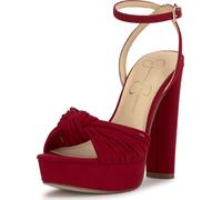 Jessica Simpson Immie, Sandali con Plateau Donna, Peperoncino, 40 EU
