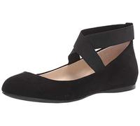 Jessica Simpson Mandayss, Ballerine Donna, Pelle Scamosciata Nera, 39 EU