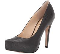 Jessica Simpson - Parigamba da Donna, Taglia 38, Colore: Bianco/Rumba Snake, Nero (Serpente Nero.), 39.5 EU