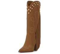 Jessica Simpson Rosera, Stivali a metà Polpaccio Donna, Abbronzatura Toscana, 35 EU