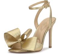 Jessica Simpson Sandalo Donna con Tacco Olivine, Oro, 35.5 EU