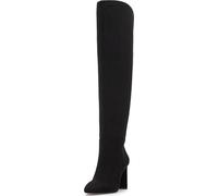 Jessica Simpson Sussta-w, Stivale sopra Il Ginocchio Donna, Microsuede Nero Supreme, 37 EU