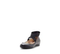 Jessica Simpson Women's Mandays Ballet Flat, Black, 9 M US