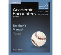 Jessica William Academic Encounters Level 2 Teacher's Manual Reading (Tascabile)